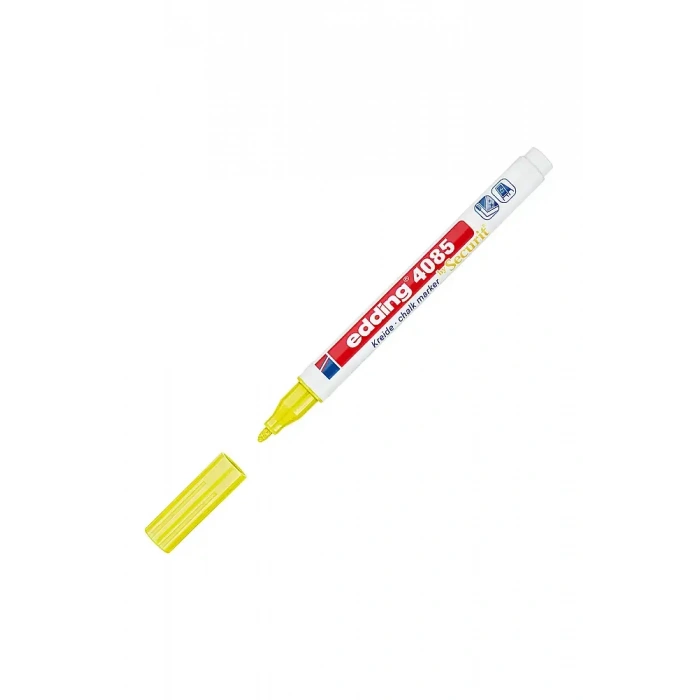 Edding 4085 Likit Tebeşir Kalemi Fosforulu Sarı 1-2 mm
