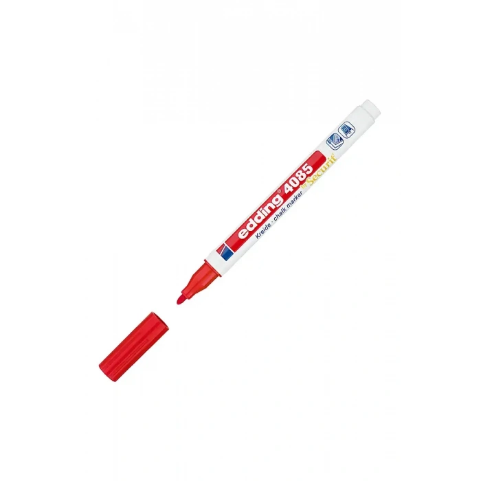 Edding 4085 Likit Tebeşir Kalemi Kırmızı 1-2 mm