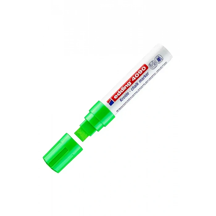 Edding 4090 Likit Tebeşir Kalemi Fosforlu Yeşil 4-15 mm