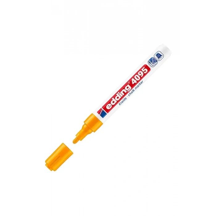 Edding 4095 Likit Tebeşir Kalemi Fosforlu Turuncu 2-3 mm