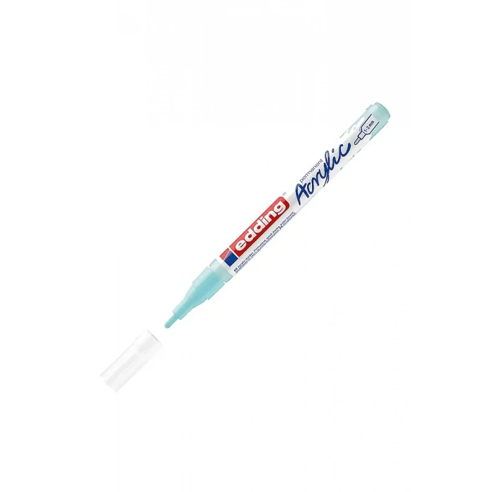 Edding 5300 İnce Uçlu Akrilik Markör Pastel Mavisi