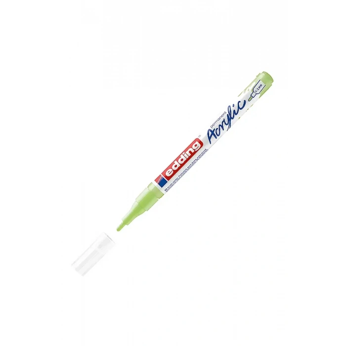 Edding 5300 İnce Uçlu Akrilik Markör Pastel Yeşili