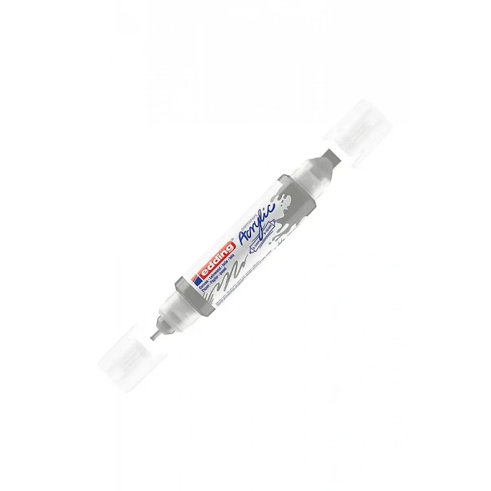 Edding 5400 3D Double Akrilik Liner Gümüş