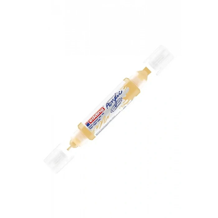 Edding 5400 3D Double Akrilik Liner Pastel Sarı