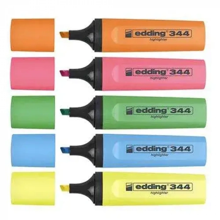 Edding Fosforlu Kalem 5 Li Kutu Set ED344