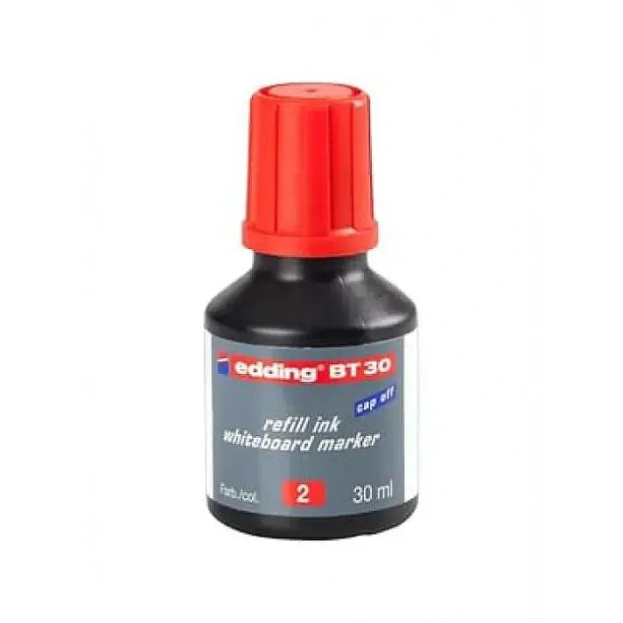 Edding Tahta Kalem Mürekkebi Kırmızı 2 Li 30 ml BT30