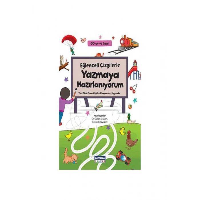 Eğlenceli Çizgilerle Yazmaya Hazırlanıyorum 60 Ay Ve Üzeri