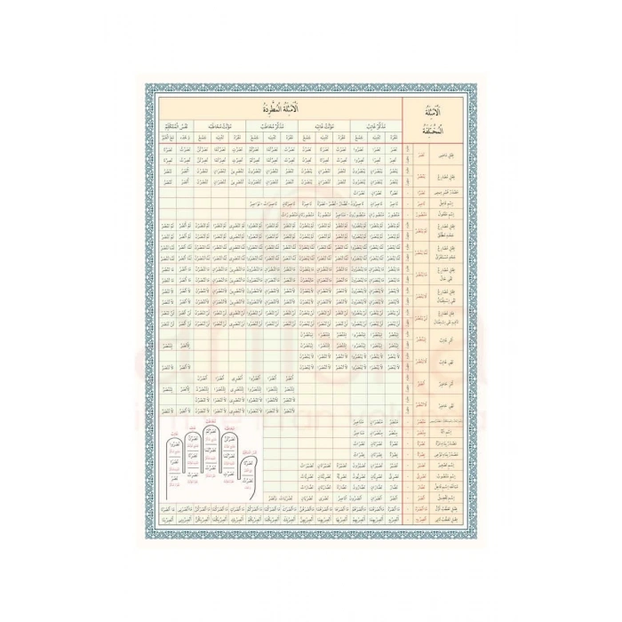 Emsile Bina Şeması Renkli