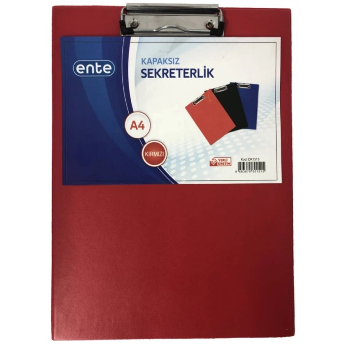 Ente A4 Sekreterlik Kapaksız Kırmızı