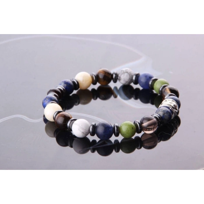 Erkek Öğrenci Doğal Taş Bileklik