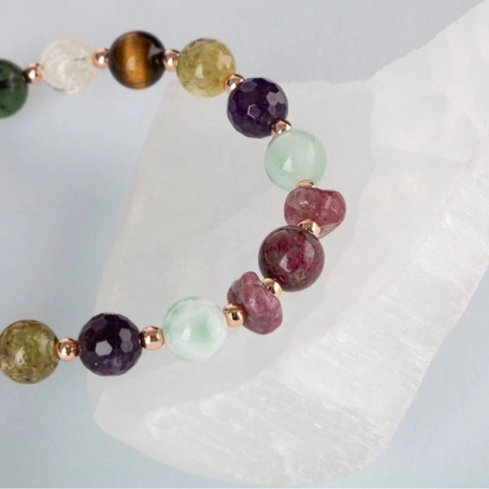 Eşler Arası Uyum Doğal Taş Bileklik