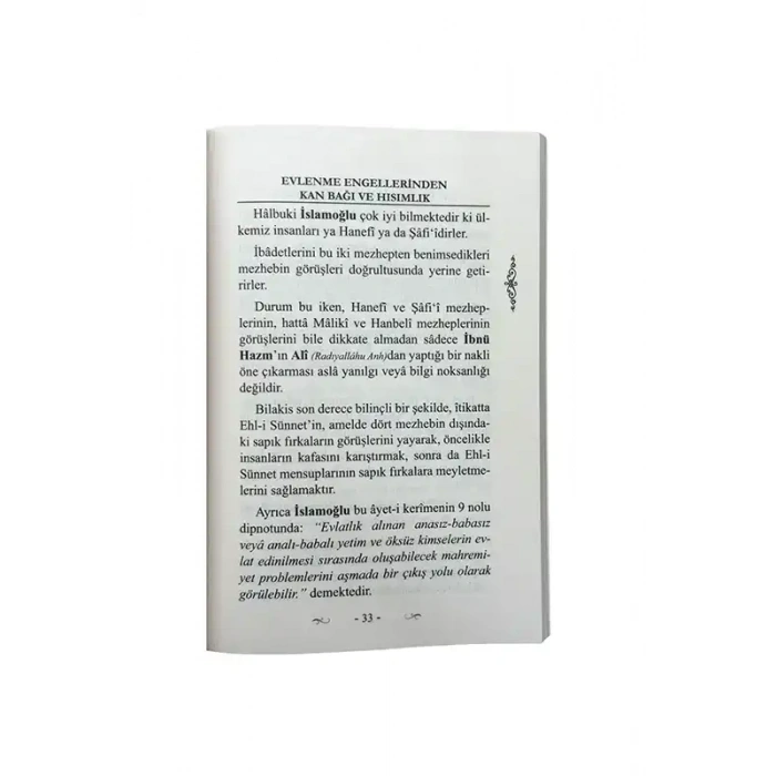 Evlenilmesi Haram Olanlar