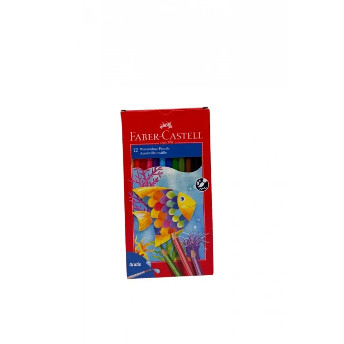 Faber Aquarell Boya Kalemi 12 Renk Karton Kutu