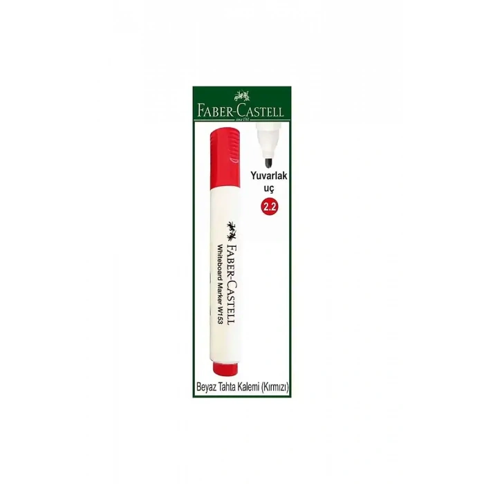 Faber Castell Beyaz Tahta Kalemi Kırmızı