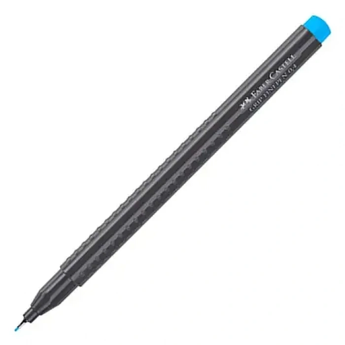Faber Castell Grip Finepen 0.4 Keçeli Mavi