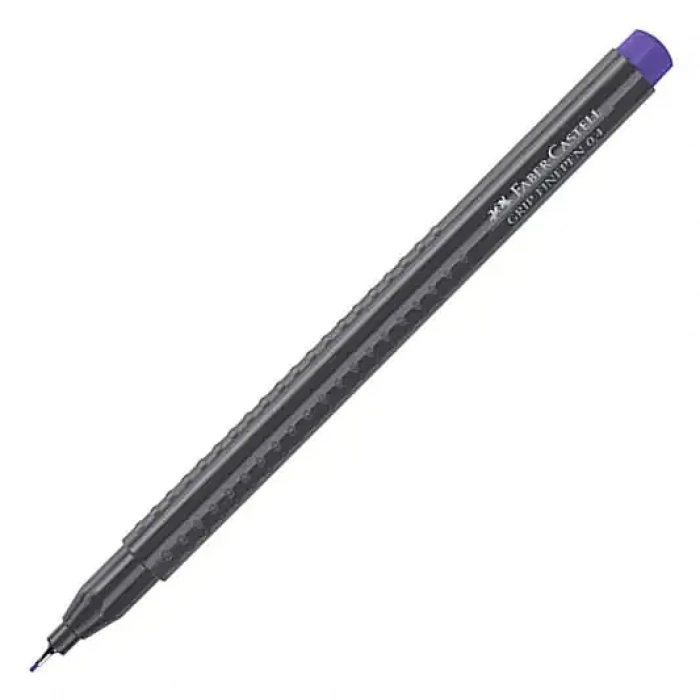 Faber Castell Grip Finepen 0.4 Keçeli Mor