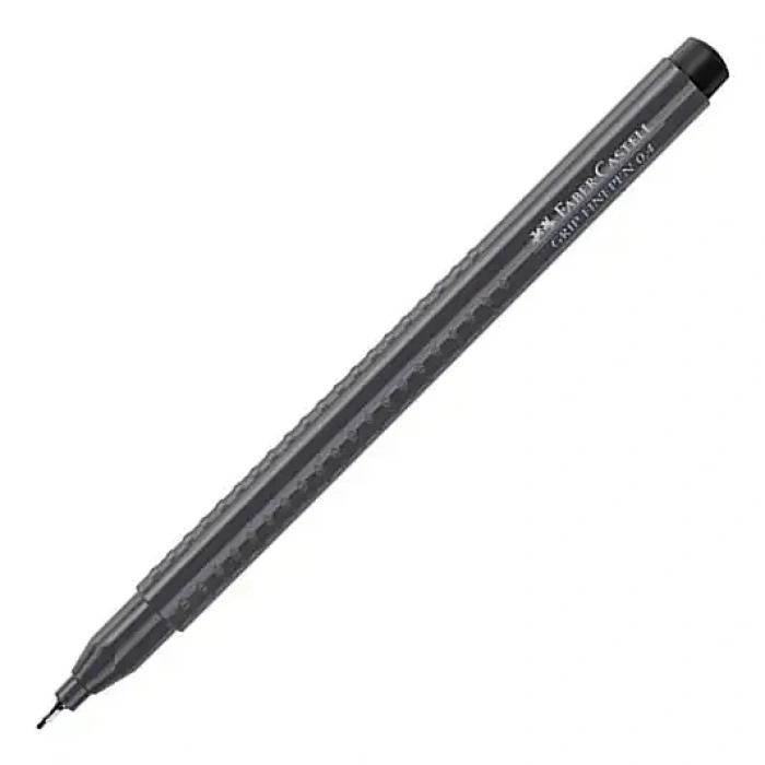 Faber Castell Grip Finepen 0.4 Siyah