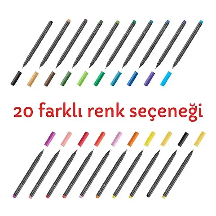 Faber Castell Grip Finepen 0.4 Zümrüt Yeşil