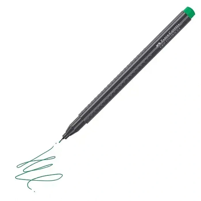 Faber Castell Grip Finepen 0.4 Zümrüt Yeşil