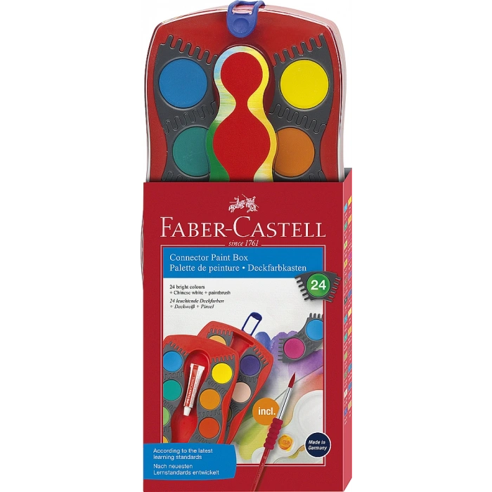 Faber Castell Suluboya Değiştirilebilir Tablet 24 Renk