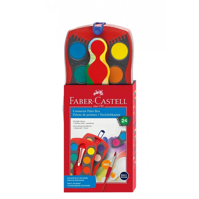 Faber Castell Suluboya Değiştirilebilir Tablet 24 Renk