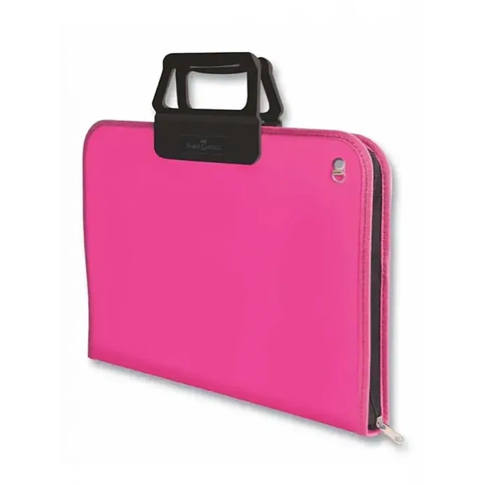 Faber Castell Teknik Resim Proje Çantası 28 x 38 cm Pembe