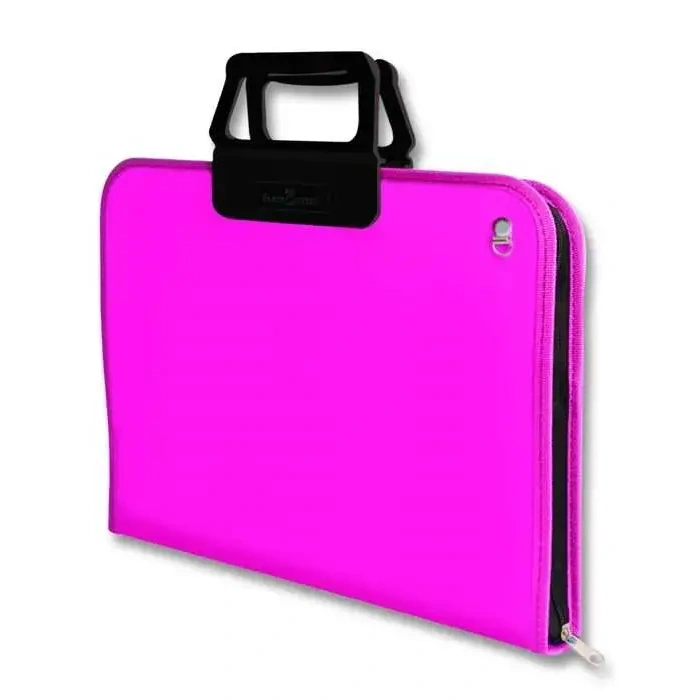 Faber Castell Teknik Resim Proje Çantası 28x38 cm Pembe