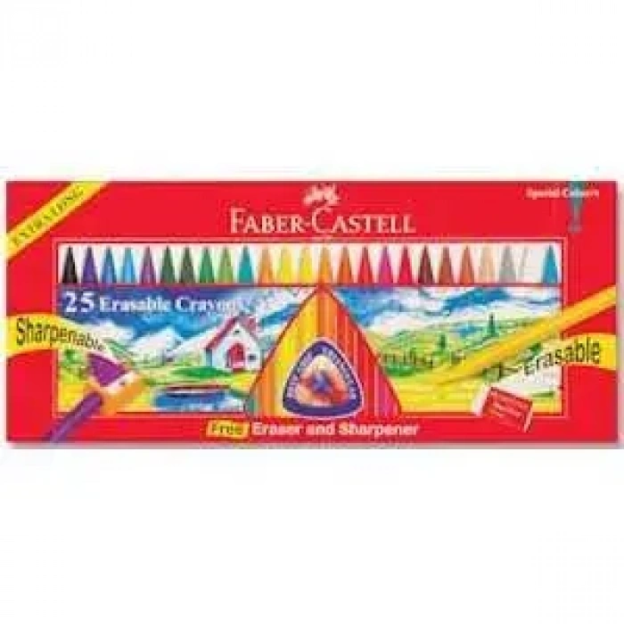 Faber Mum Boya Silinebilir 25 Renk