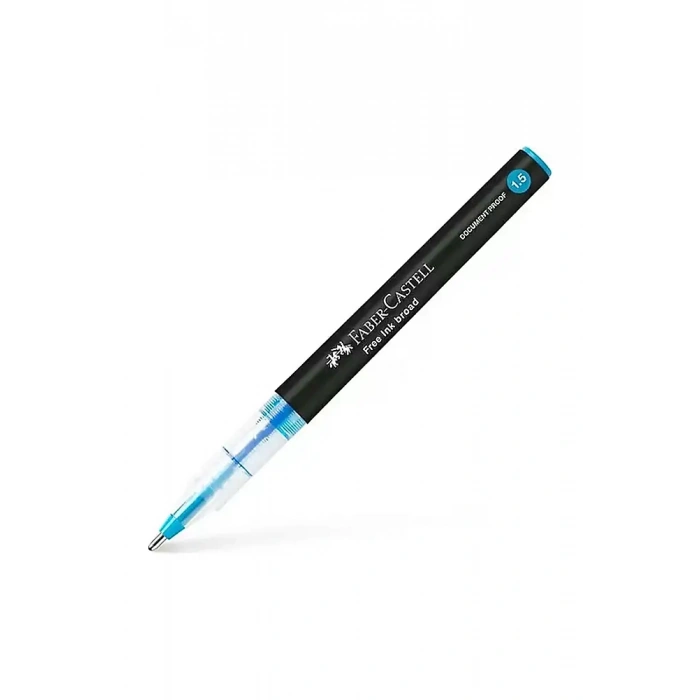 Faber Tükenmez Kalem Free Ink Broad 1.5 G.mavisi