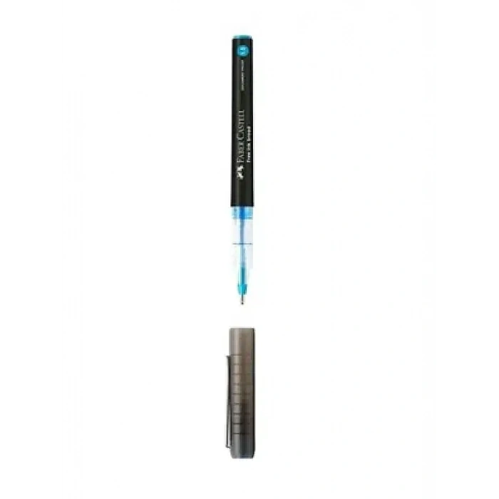 Faber Tükenmez Kalem Free Ink Broad 1.5 mm Mavi