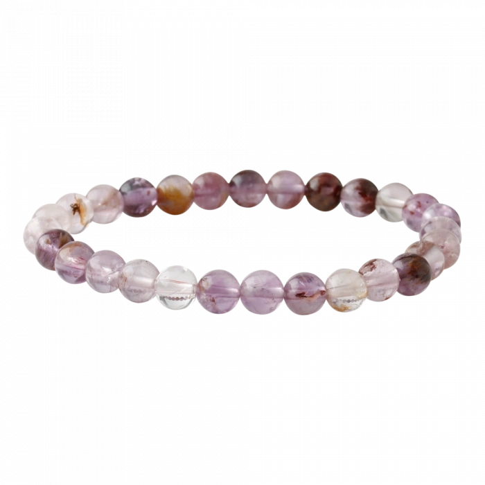 Fantom Kuvars 6mm Doğal Taş Bileklik