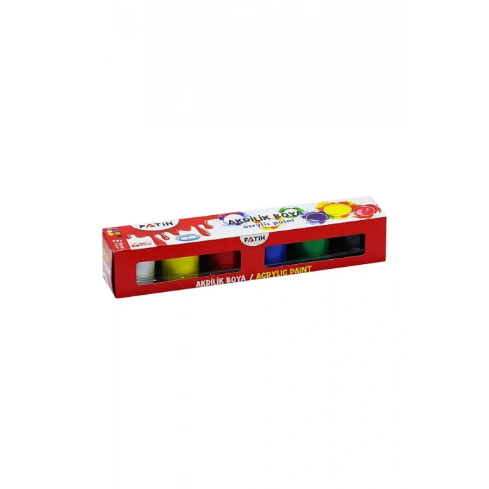 Fatih Akrilik Boya 6 Renk 25 ml