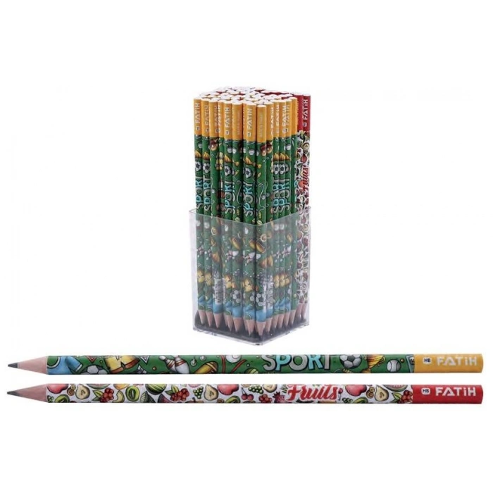 Fatih Balabolka Desenli Kurşun Kalem