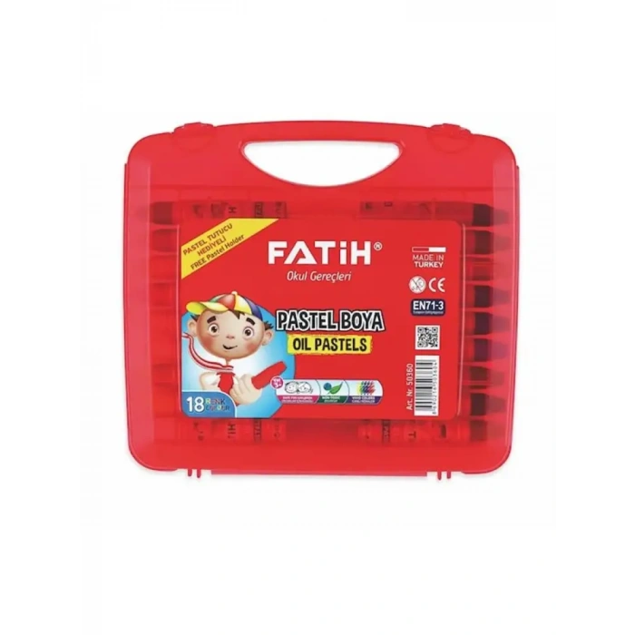 Fatih Oil Pastel Boya Çantalı 18 Renk
