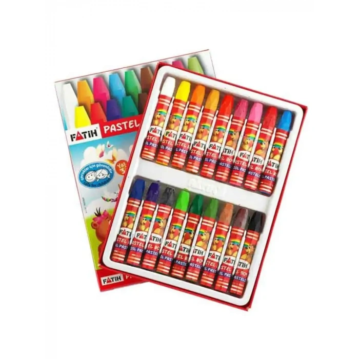 Fatih Oil Pastel Boya Karton Kutu 18 Renk