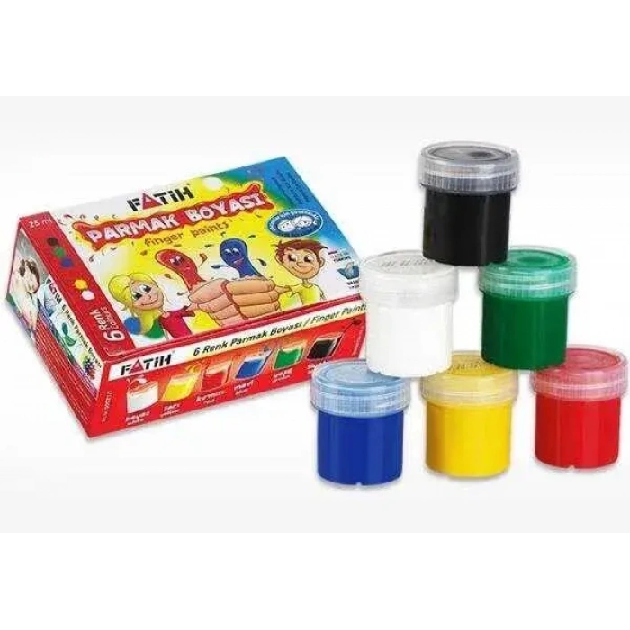 Fatih Parmak Boya 6 Renk 25 Ml