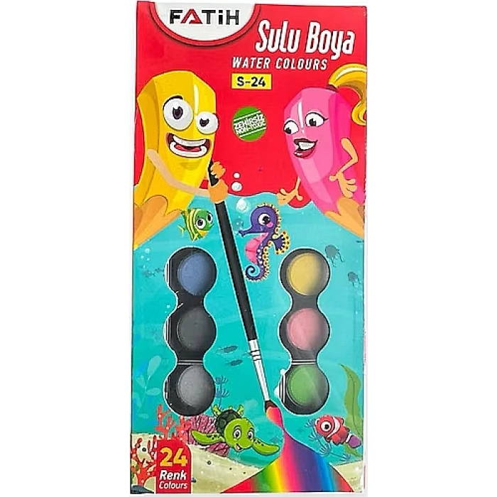Fatih Sulu Boya 24 Renk S-24