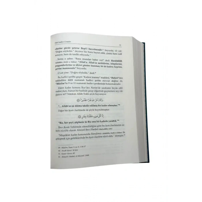 Fıkhi Suallere Cevaplar 1. Cilt