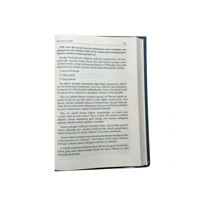 Fıkhi Suallere Cevaplar 10 Cilt Takım