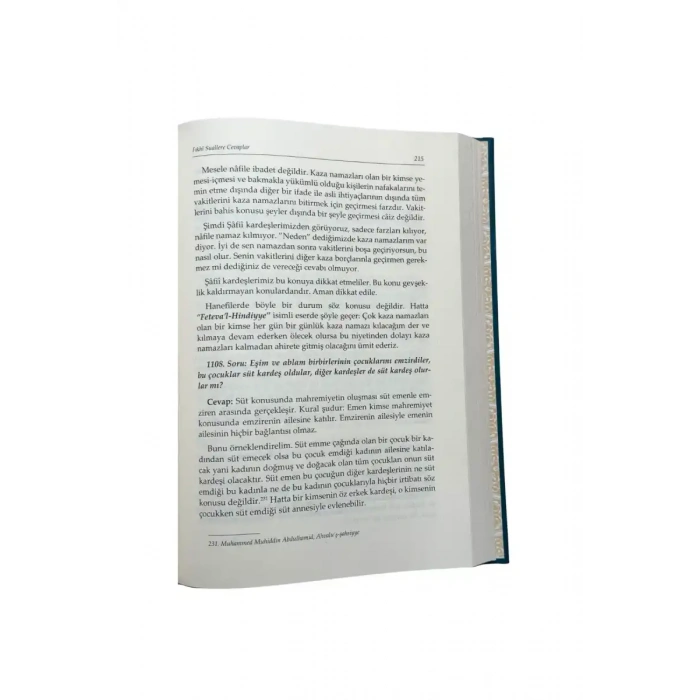 Fıkhi Suallere Cevaplar 5. Cilt