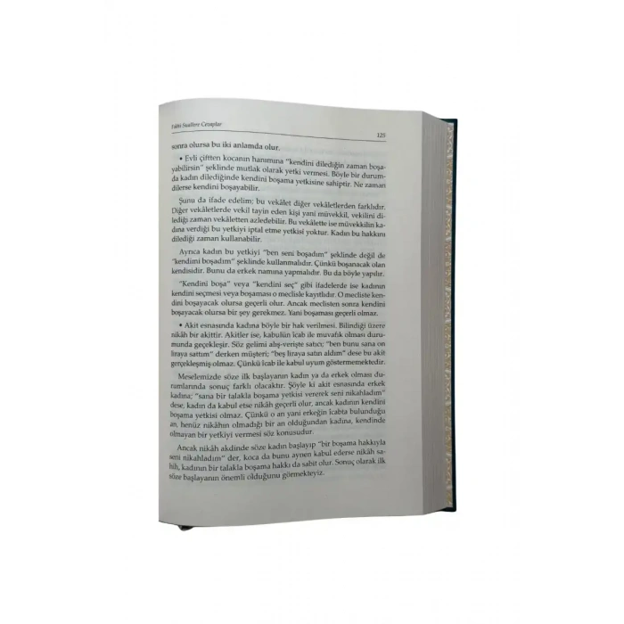 Fıkhi Suallere Cevaplar 6. Cilt