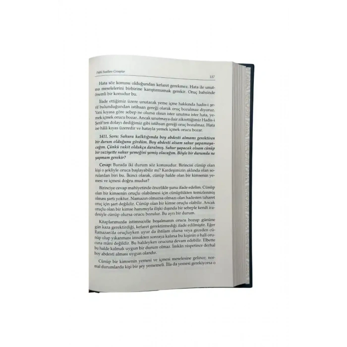 Fıkhi Suallere Cevaplar 7. Cilt