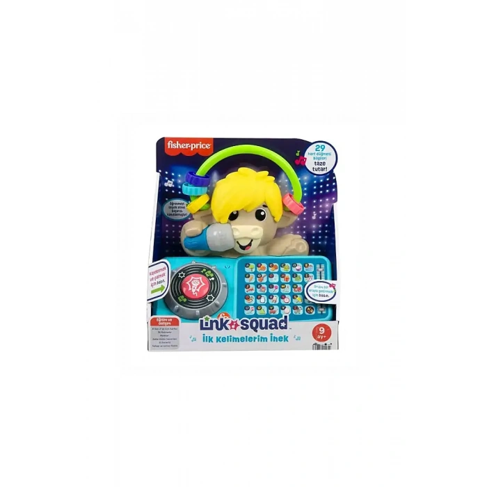 Fisher Price Sesli Ve Işıklı Link Squad İlk Kelimelerim İnek