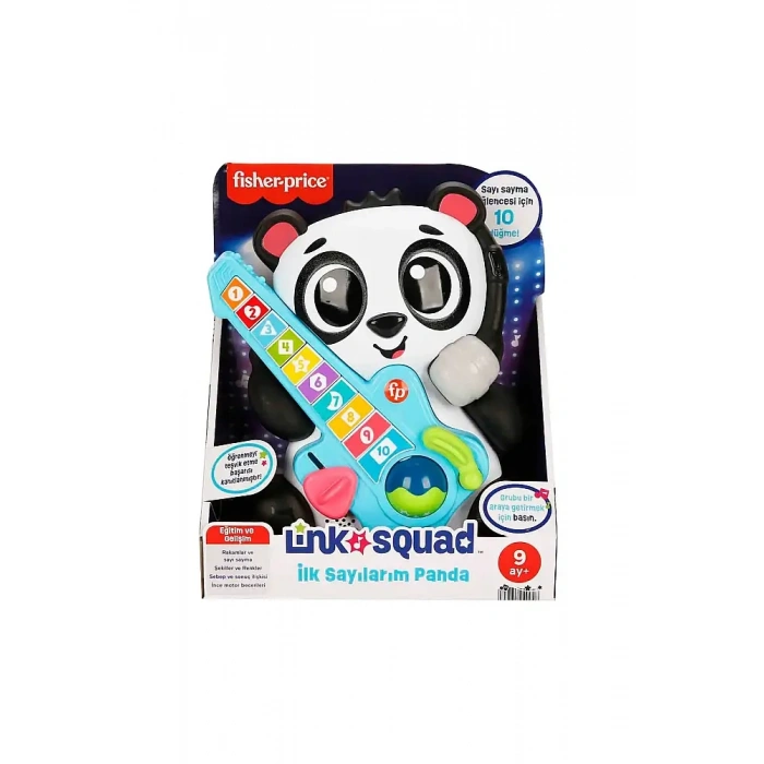 Fisher Price Sesli Ve Işıklı Link Squad İlk Sayılarım Panda
