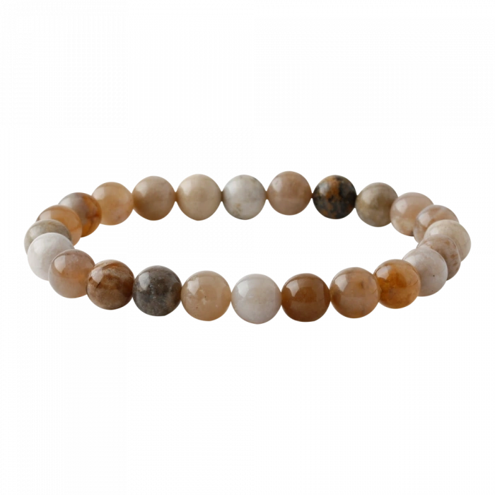 Fosil Mercan 8mm Doğal Taş Bileklik