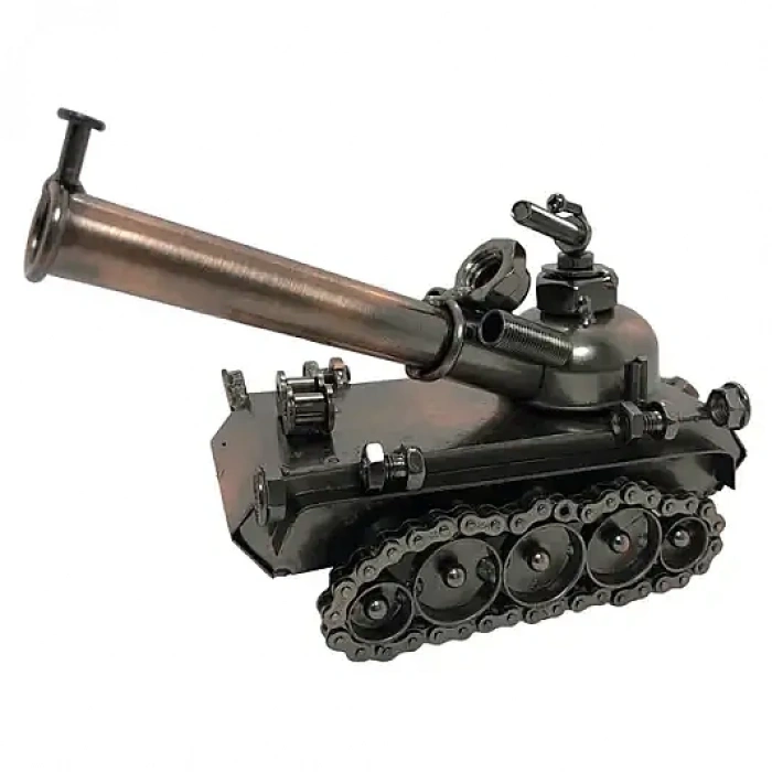 Giftzen Metal Masaüstü Süs Tank
