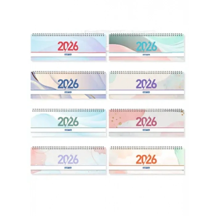 Gıpta 2026 Üçgen Masa Takvimi 12 x 33 cm