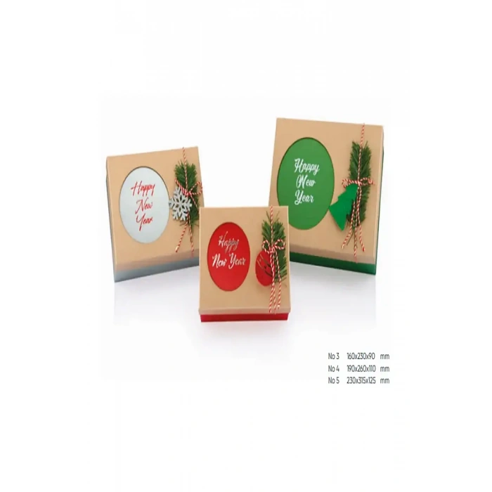 Gıpta Albero Dikdörtgen 5 No Lu Hediyelik Kutu BX2765-05