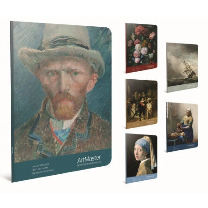 Gıpta Art Master Kareli Defter 120 Yp 17x24 Sert Kapak İp Dkş