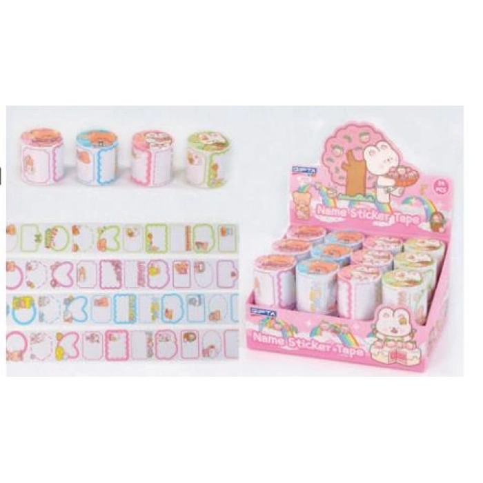 Gıpta Candy Rulo Etiket 4 Tasarım Karışık